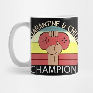 Quarantine & Chill Champion Mug